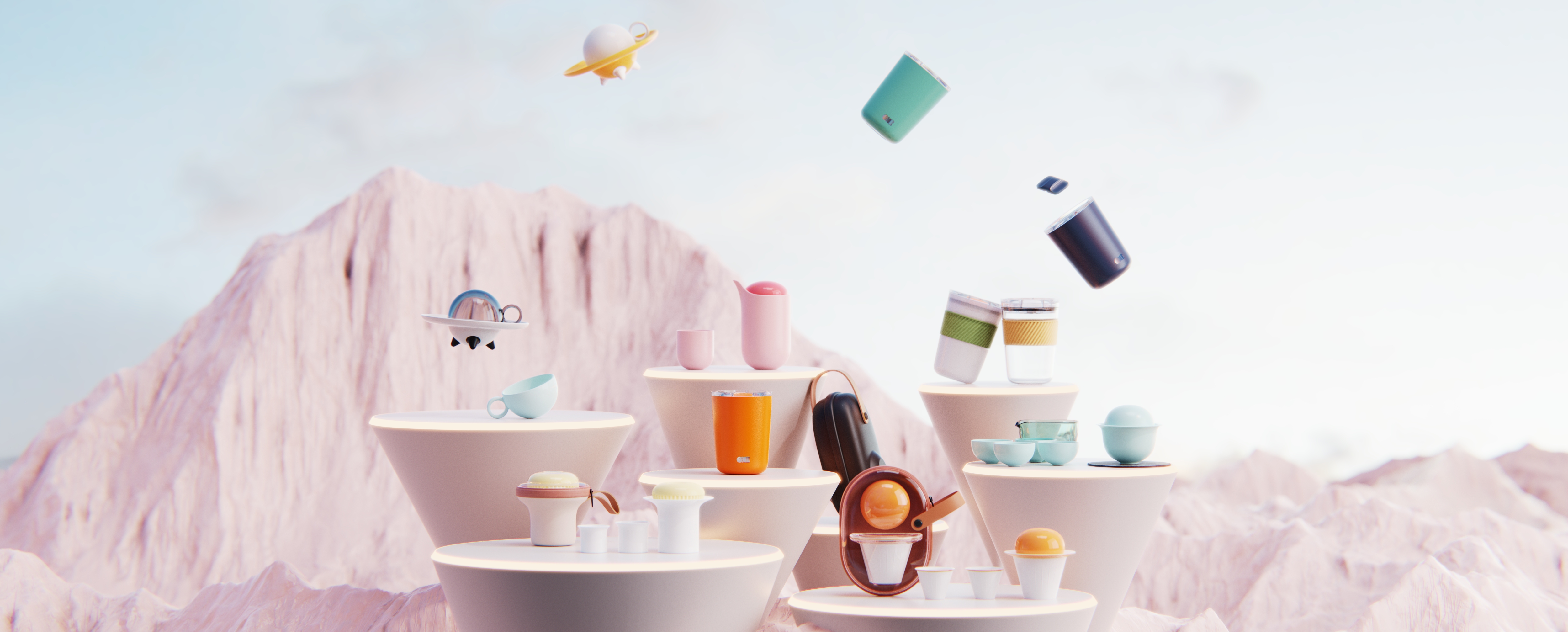 Cup and pot, fitness, small household appliances，