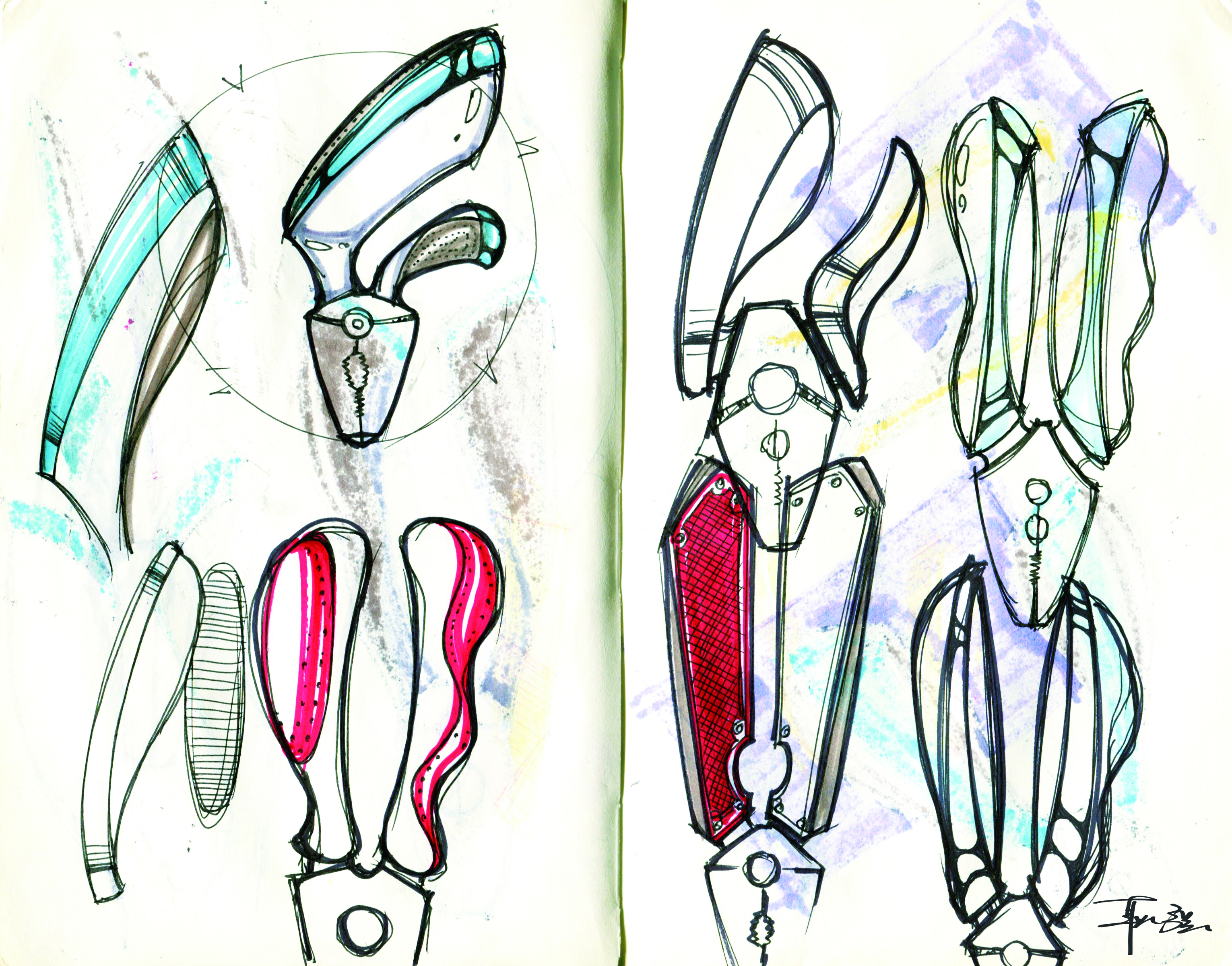 Hand drawn log，Design log，