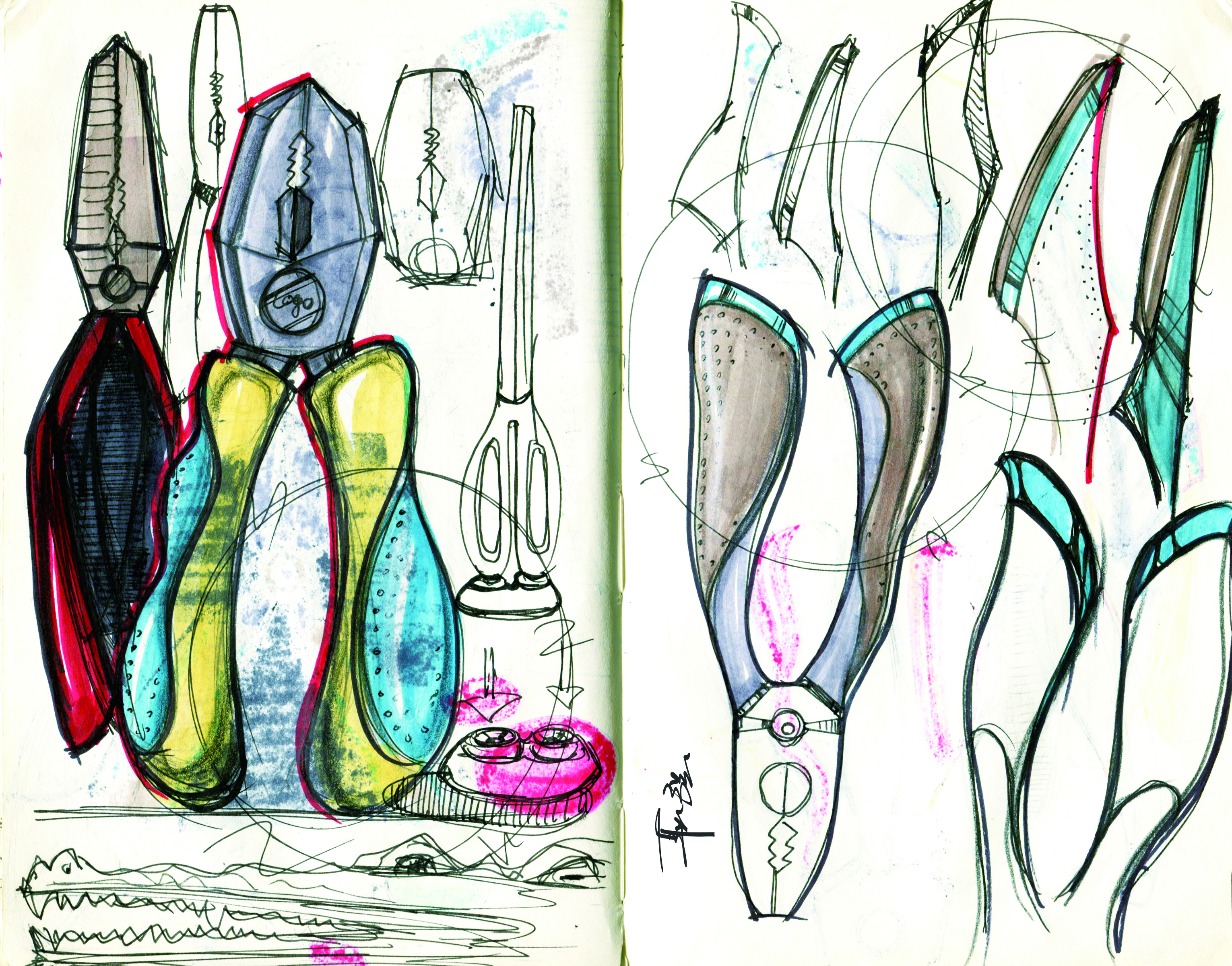 Hand drawn log，Design log，