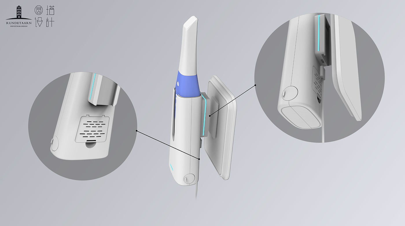 Scanner，Stomatology Department，oral cavity，nursing，Design，Round tower，