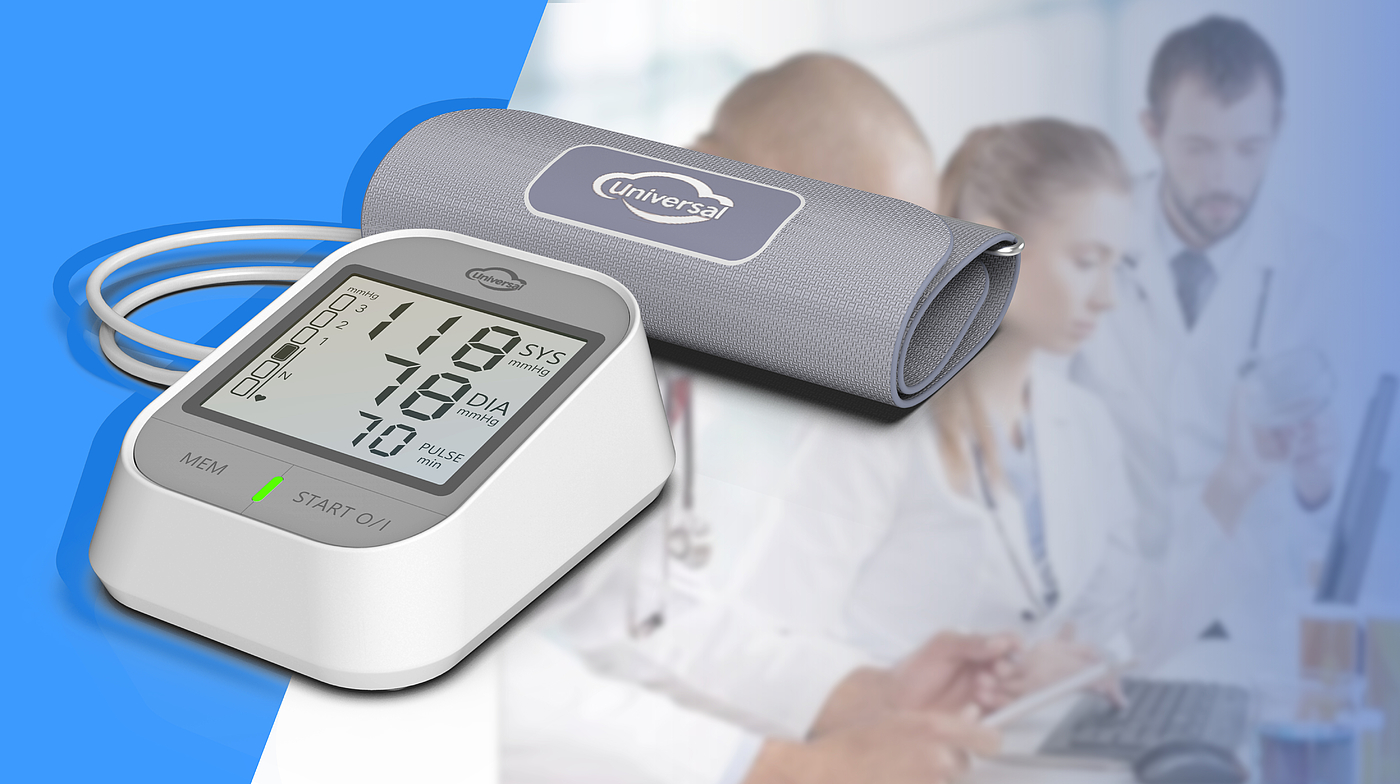sphygmomanometer，household，medical care，Design，Round tower，