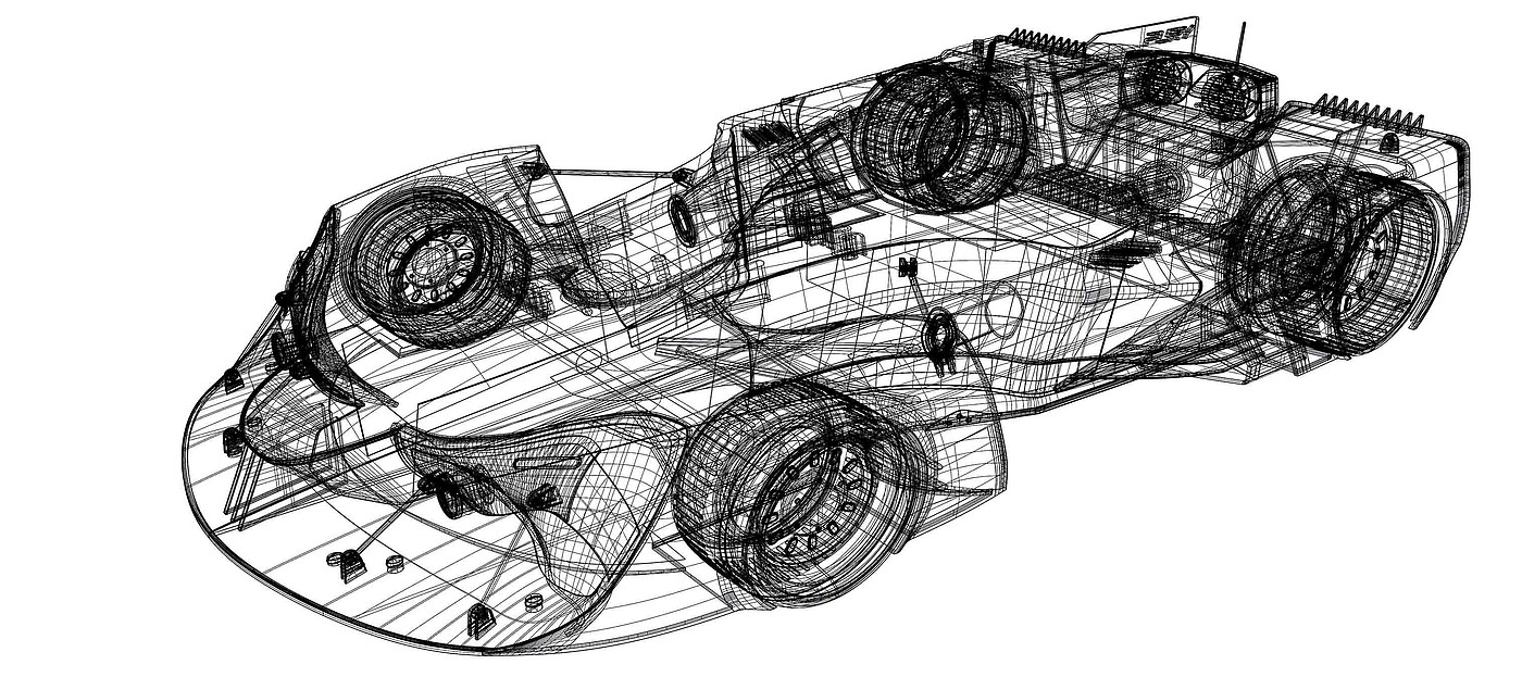 Sports car modeling，Modeling exercise，Rendering exercise，Complex surface，Advanced modeling，Later stage of product，
