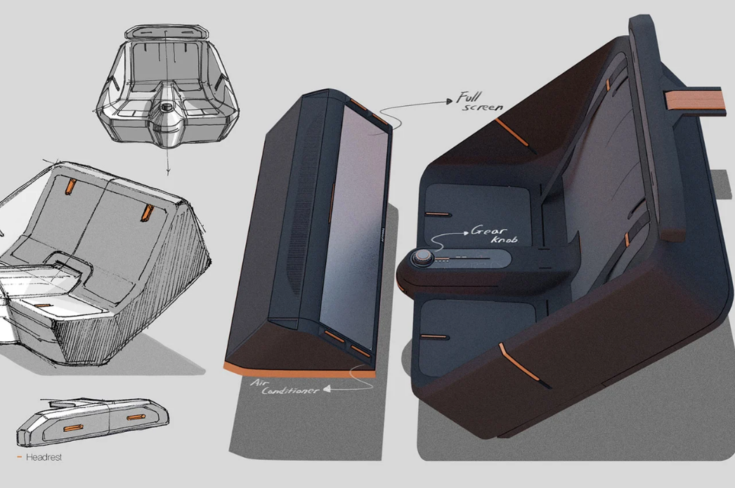 industrial design，conceptual design，product design，electric vehicle，Future design，