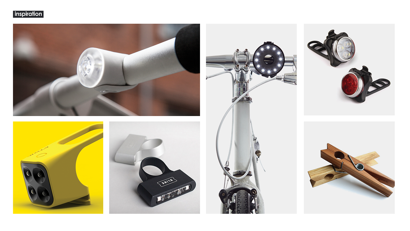 LUMI Bike Light，Bicycle，Interaction design，