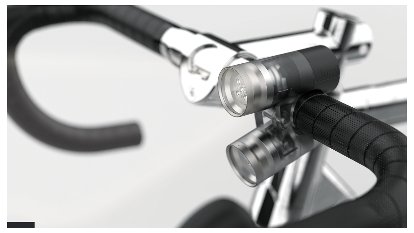 LUMI Bike Light，Bicycle，Interaction design，