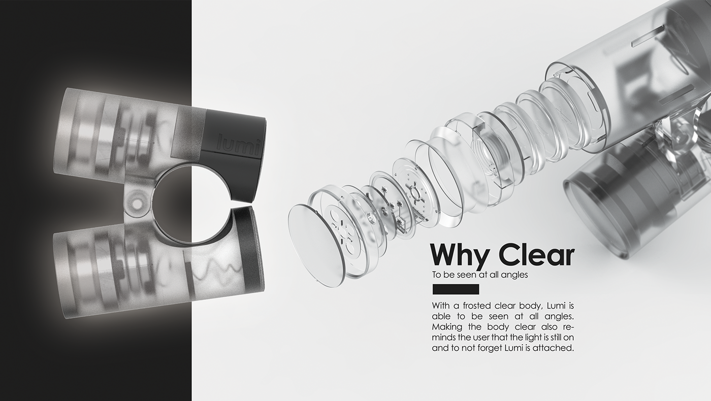 LUMI Bike Light，Bicycle，Interaction design，