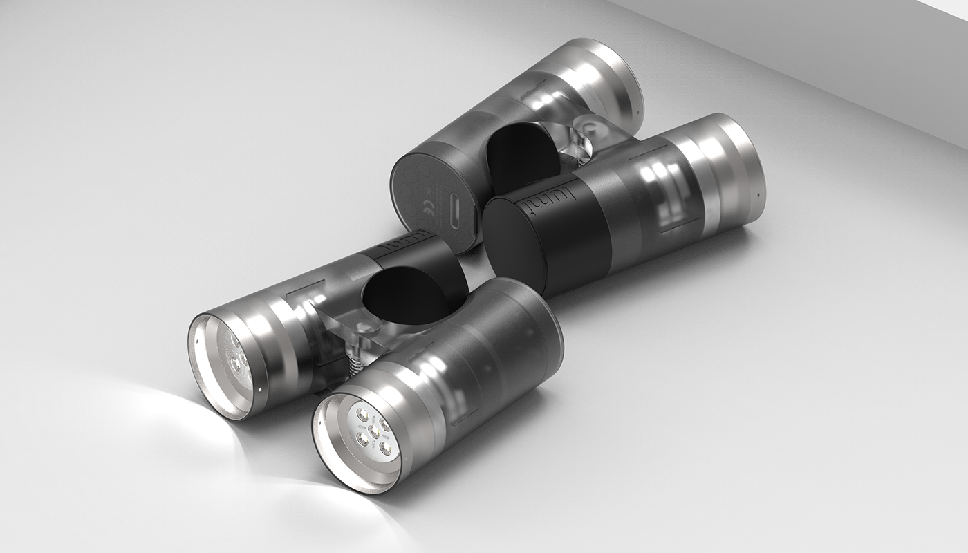 LUMI Bike Light，Bicycle，Interaction design，