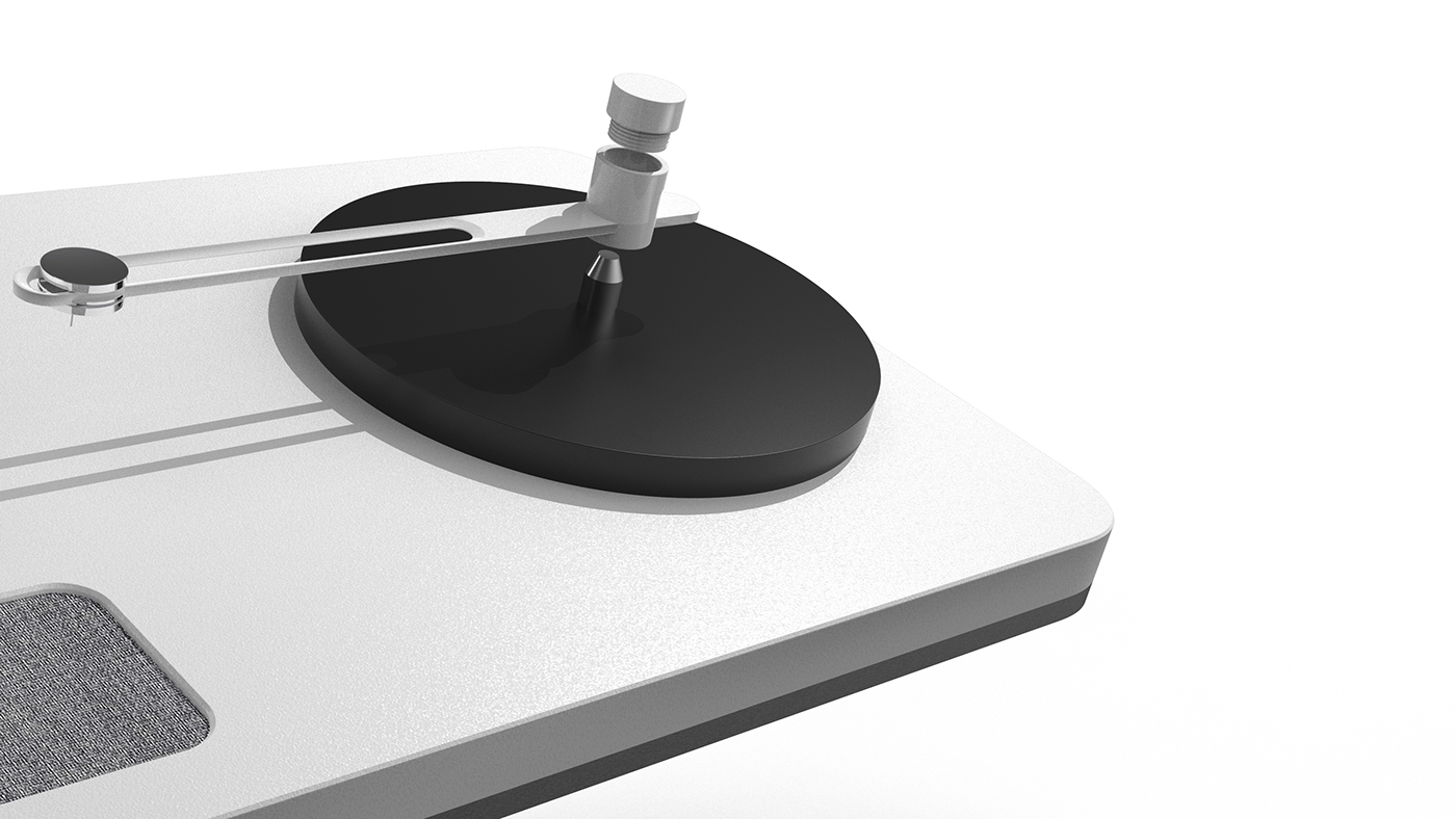 3D design，Music products，Loudspeaker turntable，LP Bluetooth，