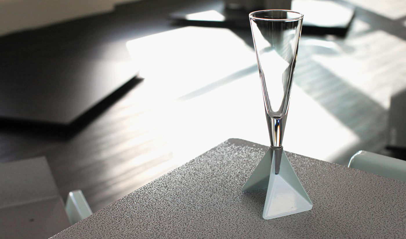 chair，Table，Wine Glass，form，modelling，