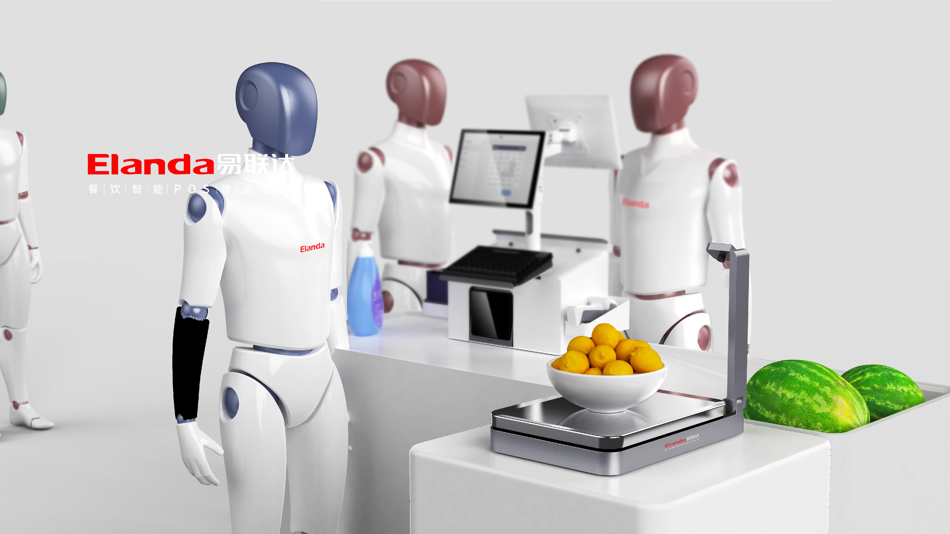 AI recognition，Cash register scale，Cash register equipment，