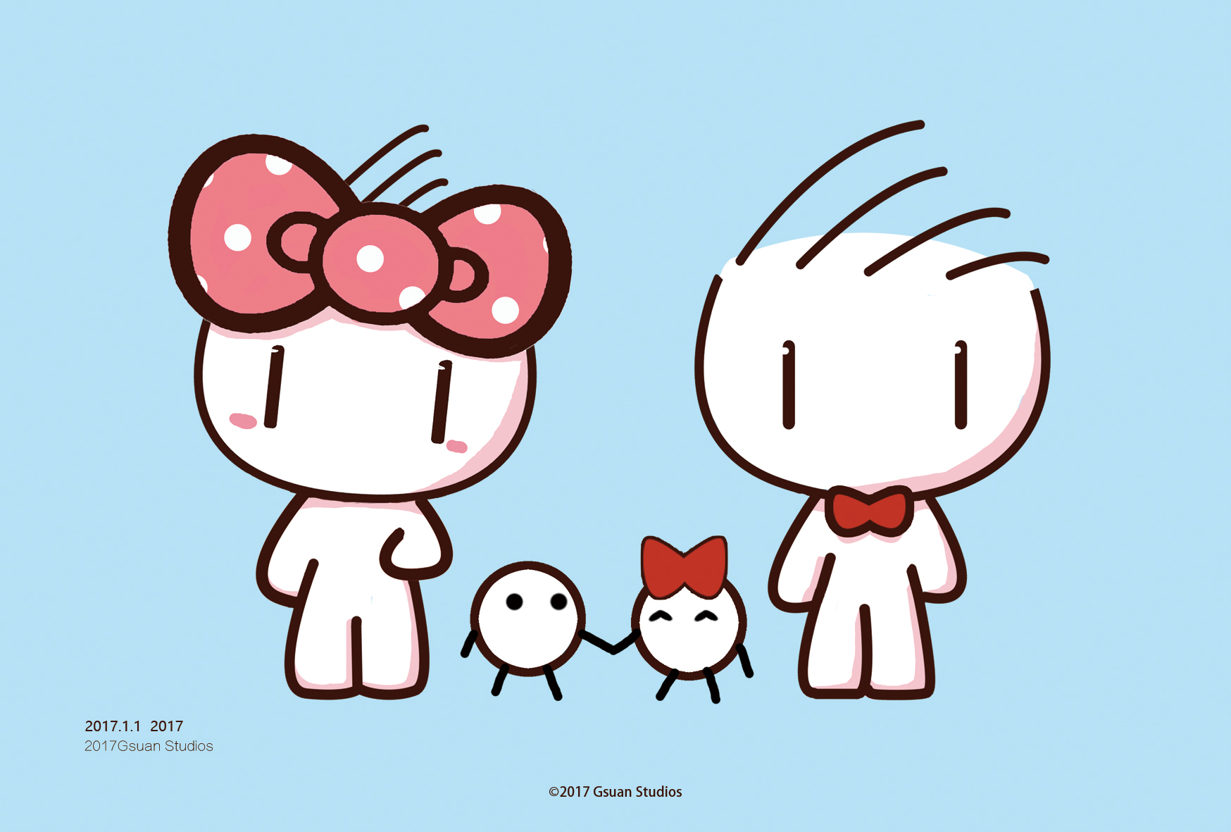 The story of Gong Suan，Postcard，Cultural creation，