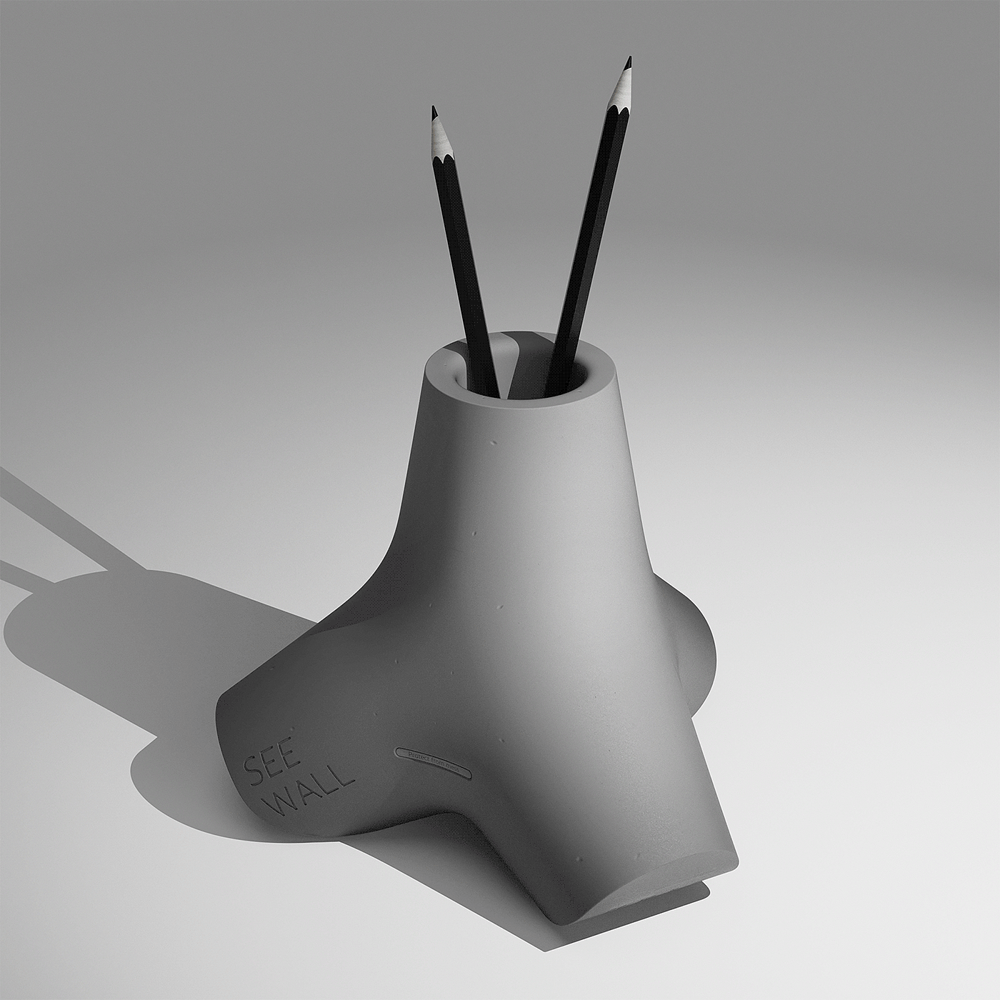jinwoo jang，Seewall，product design，Pencil holder，