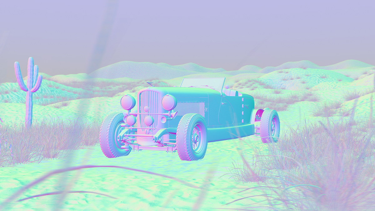 Irfan Pratama，Luis Lara，Automobile design，Duesenberg，Retro style，