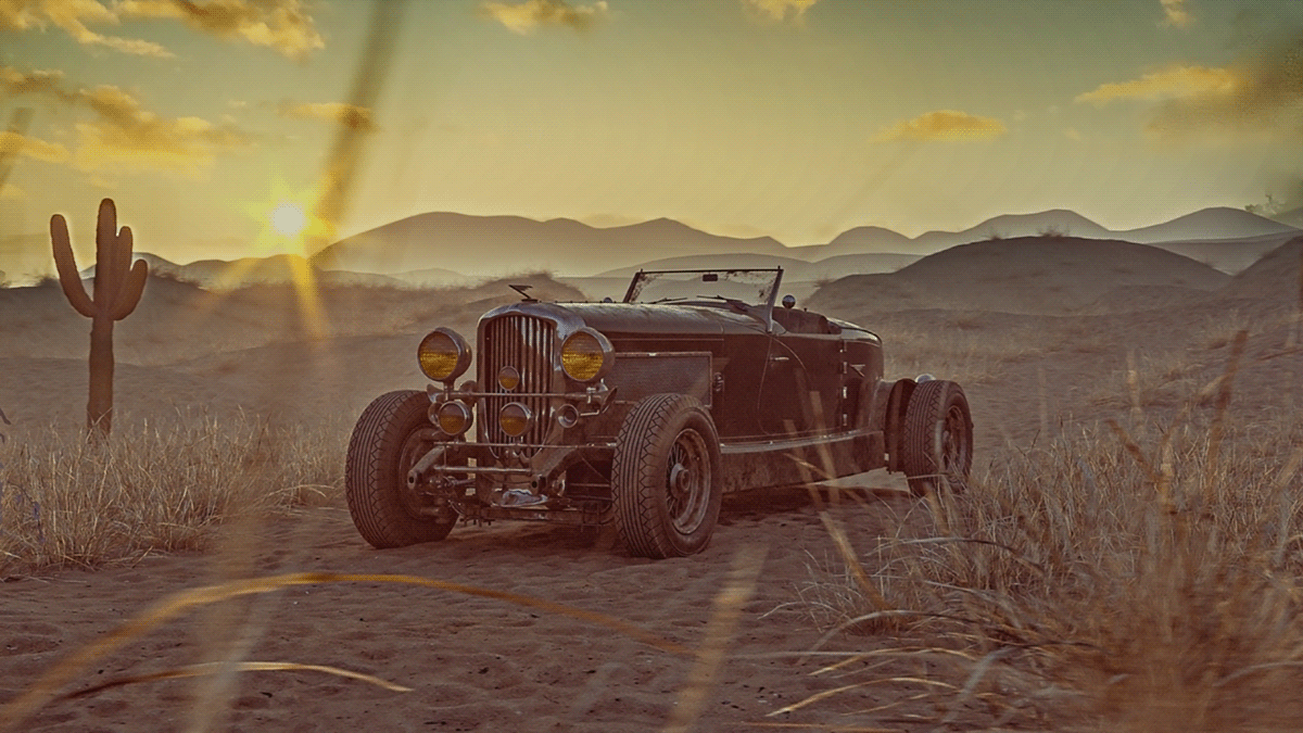 Irfan Pratama，Luis Lara，Automobile design，Duesenberg，Retro style，