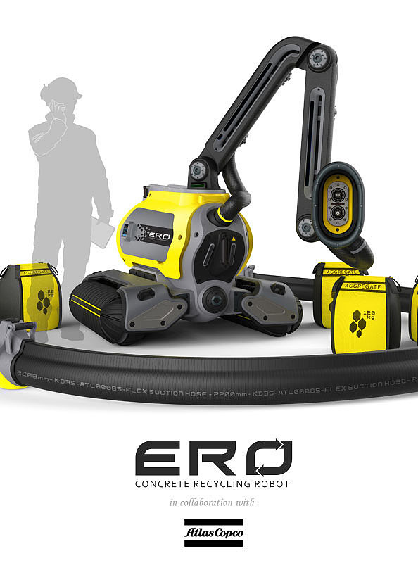 industrial design，product design，Engineering equipment，robot，recovery，
