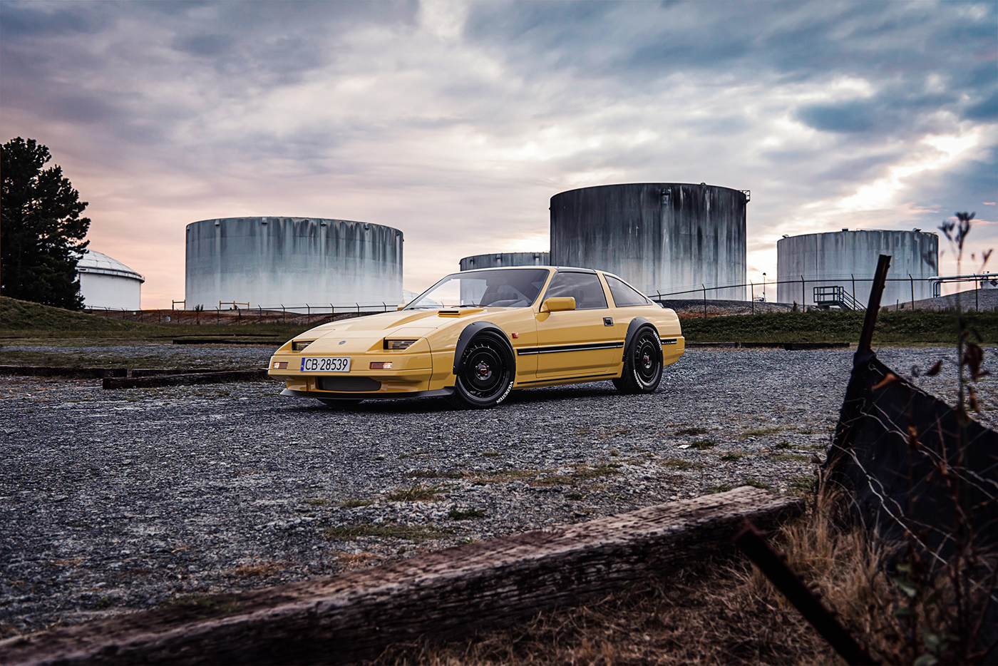 Nissan Fairlady 3D modeling，Szymon Kubicki，industrial design，cgi，