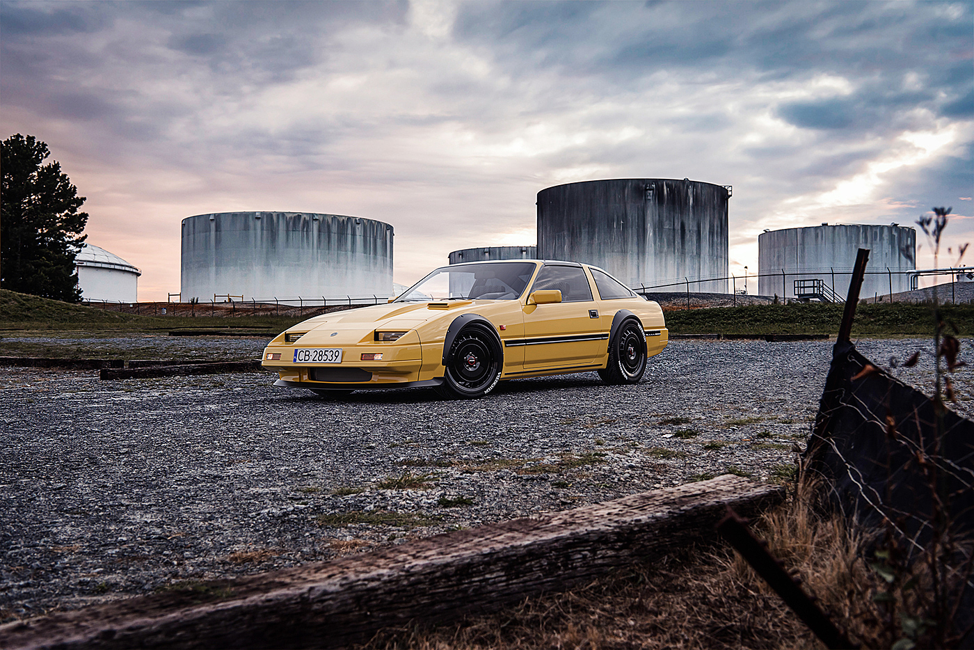 Nissan Fairlady 3D modeling，Szymon Kubicki，industrial design，cgi，