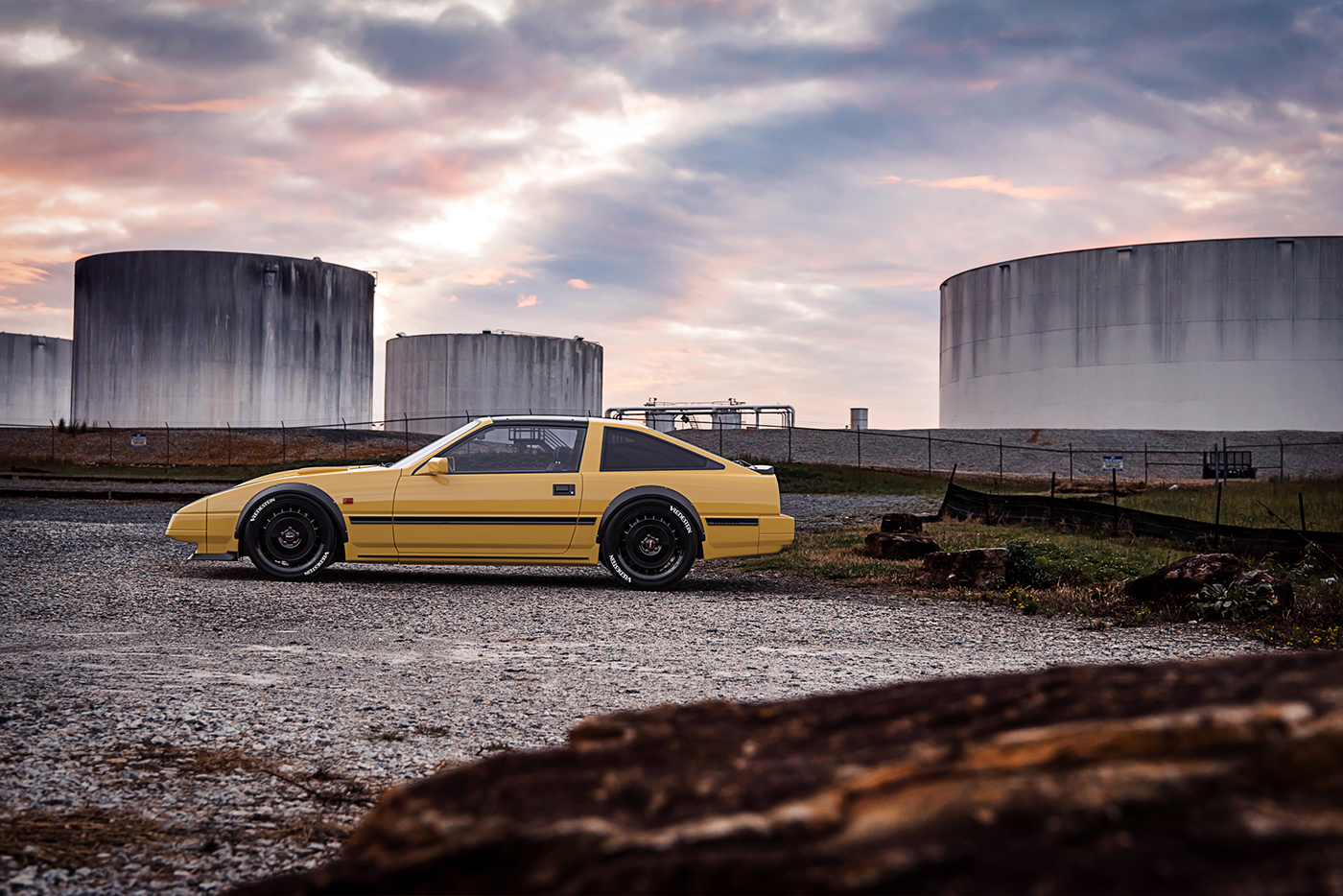 Nissan Fairlady 3D modeling，Szymon Kubicki，industrial design，cgi，