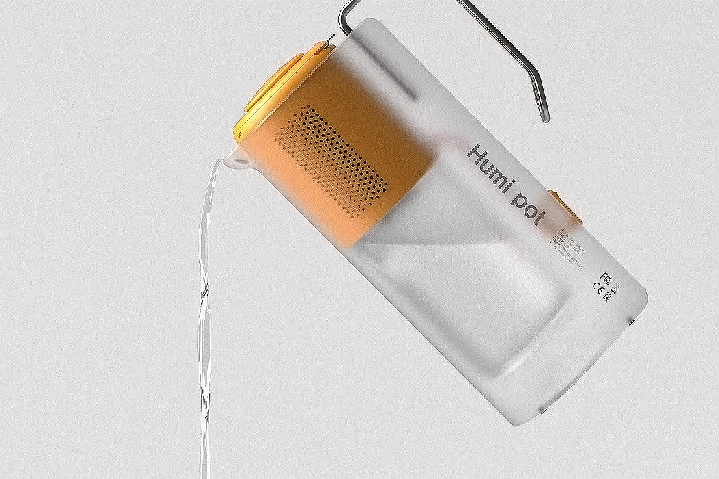 Seongmin Kwon，Humi Pot，Modern dehumidifier，Portable，Ergonomics，