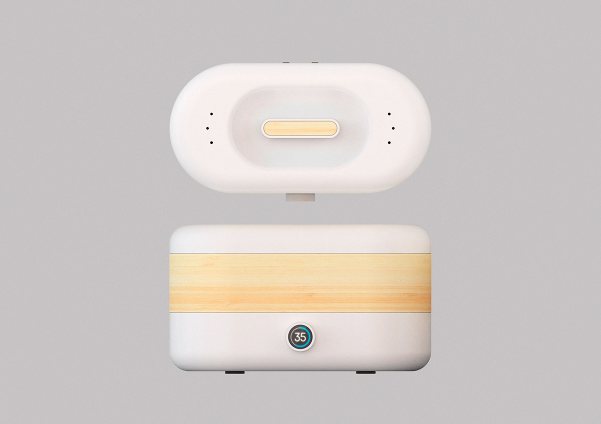 Max Mysechko，BAMBOO FOOD STEAMER，product design，product design，steamer，