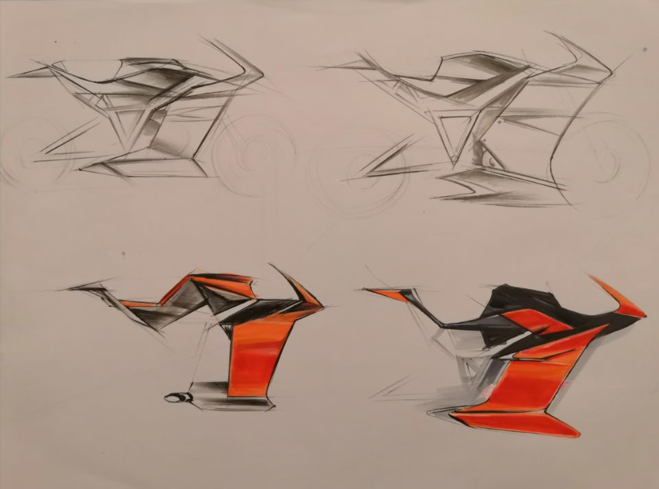 Design hand drawn，