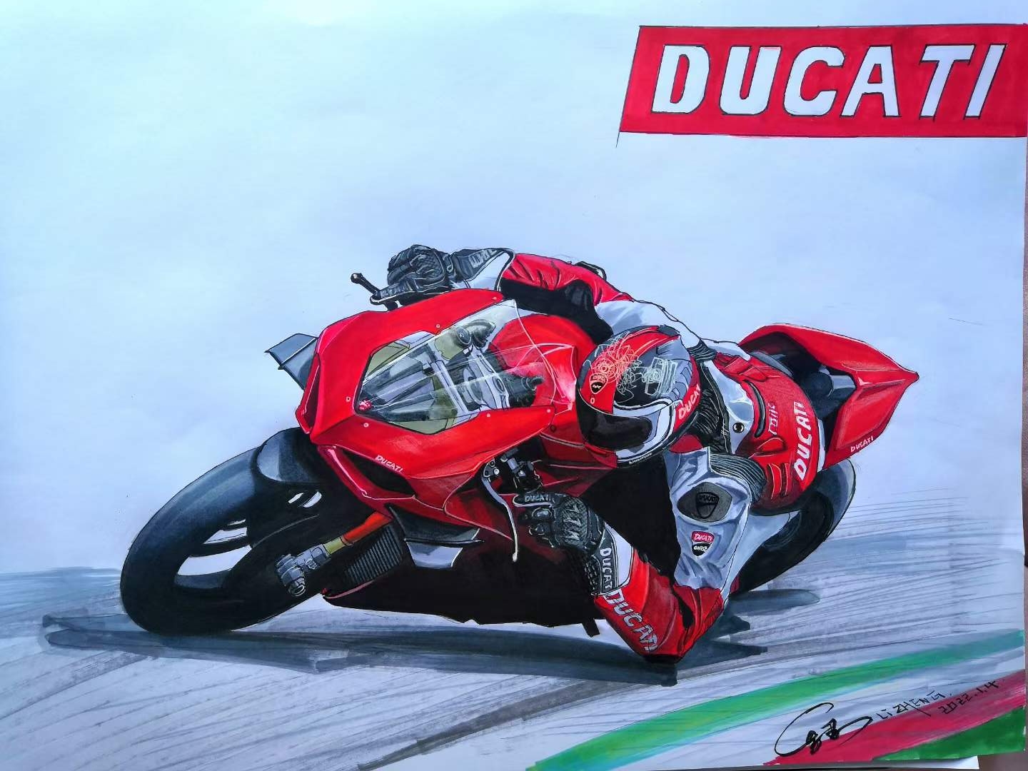 Design hand drawn，