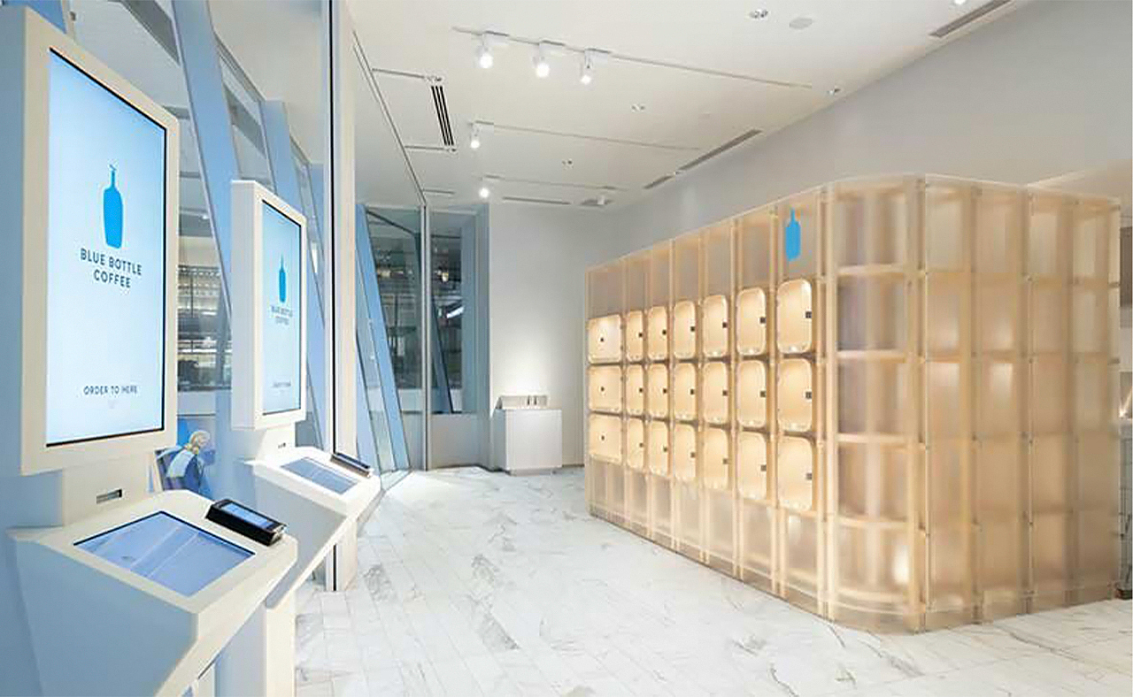 cafe，Tokyo，Interior design，Blue Bottle，