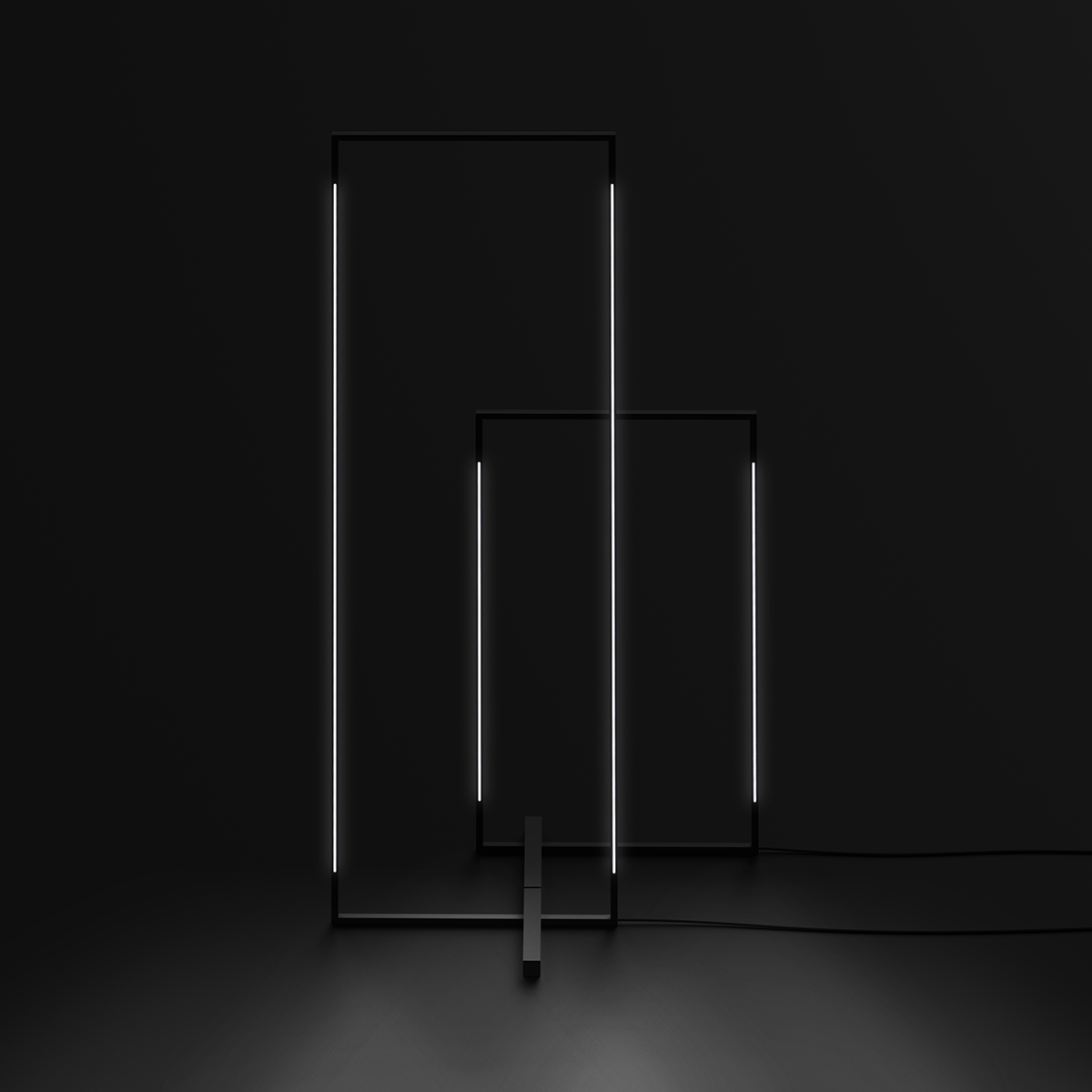 Smallest lamp，Minimalism，Pure light，Simple lamp，