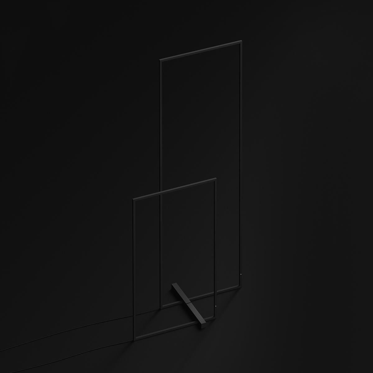 Smallest lamp，Minimalism，Pure light，Simple lamp，