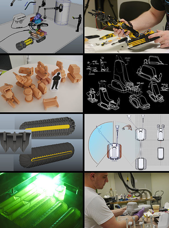 industrial design，product design，Engineering equipment，robot，recovery，