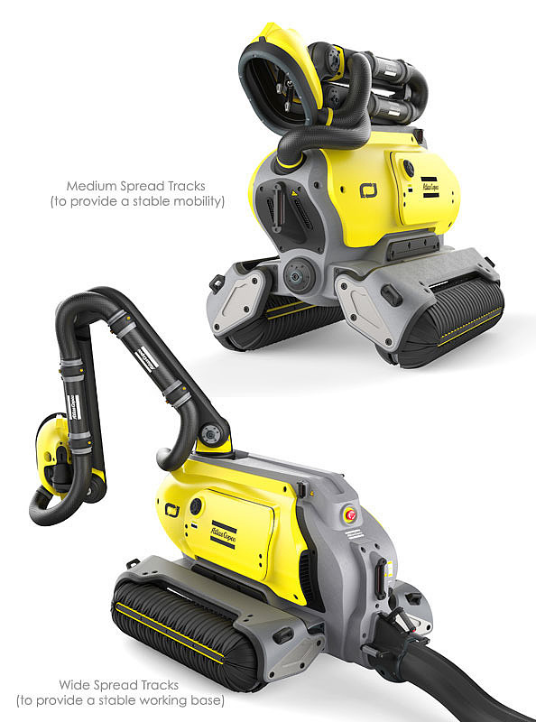 industrial design，product design，Engineering equipment，robot，recovery，