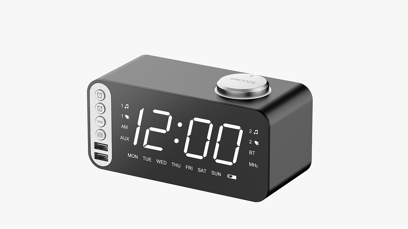 alarm clock，radio，multi-function，loudspeaker box，