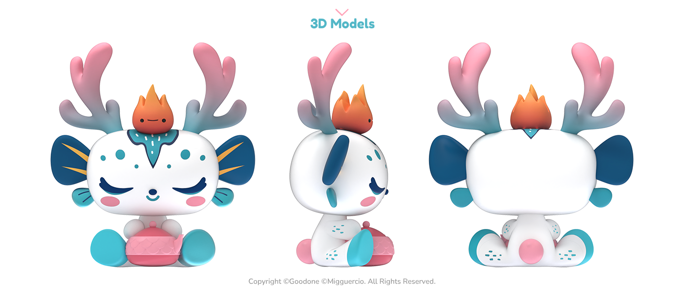 graphic design ，Toys，doll，product design，