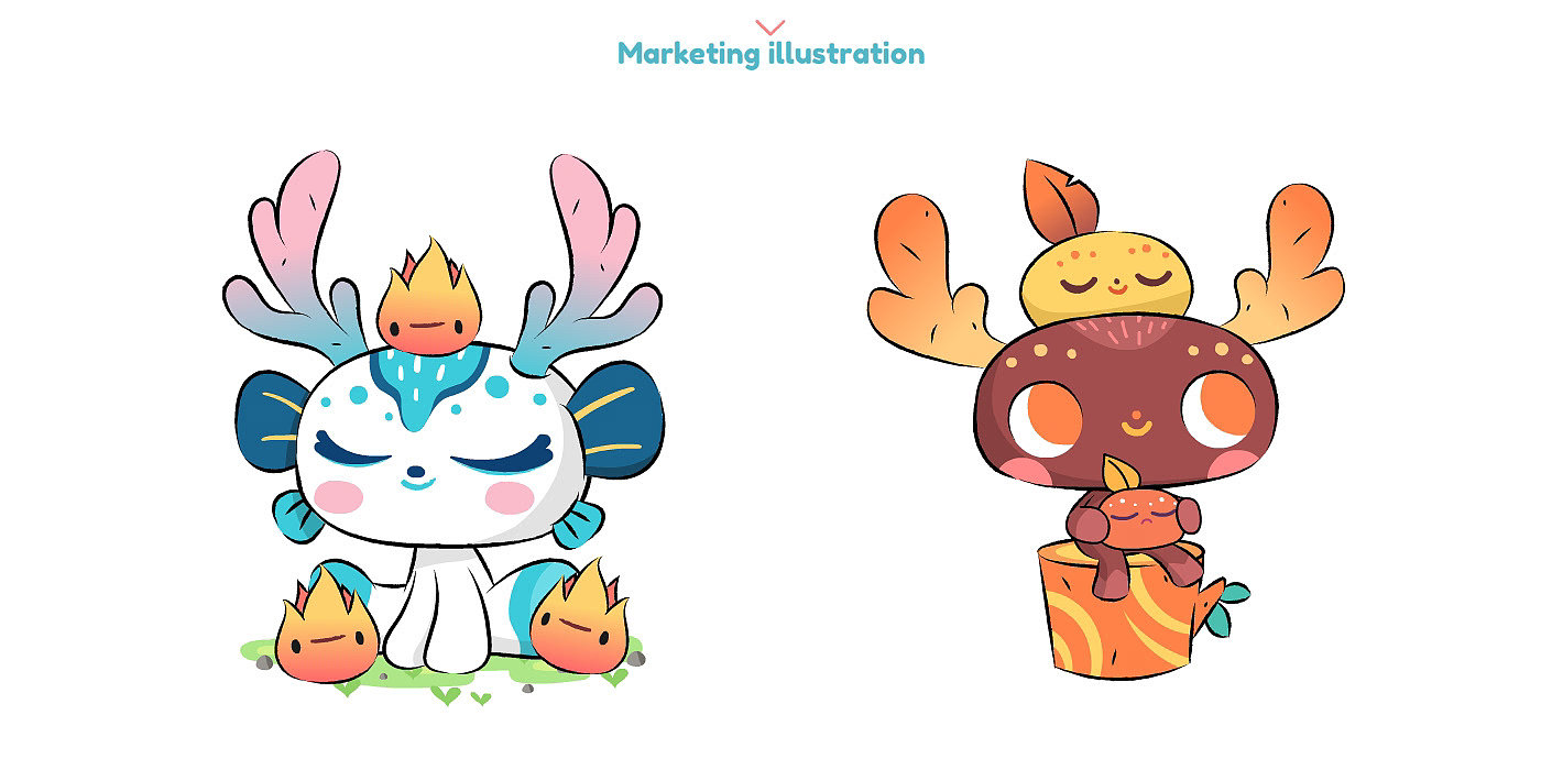 graphic design ，Toys，doll，product design，
