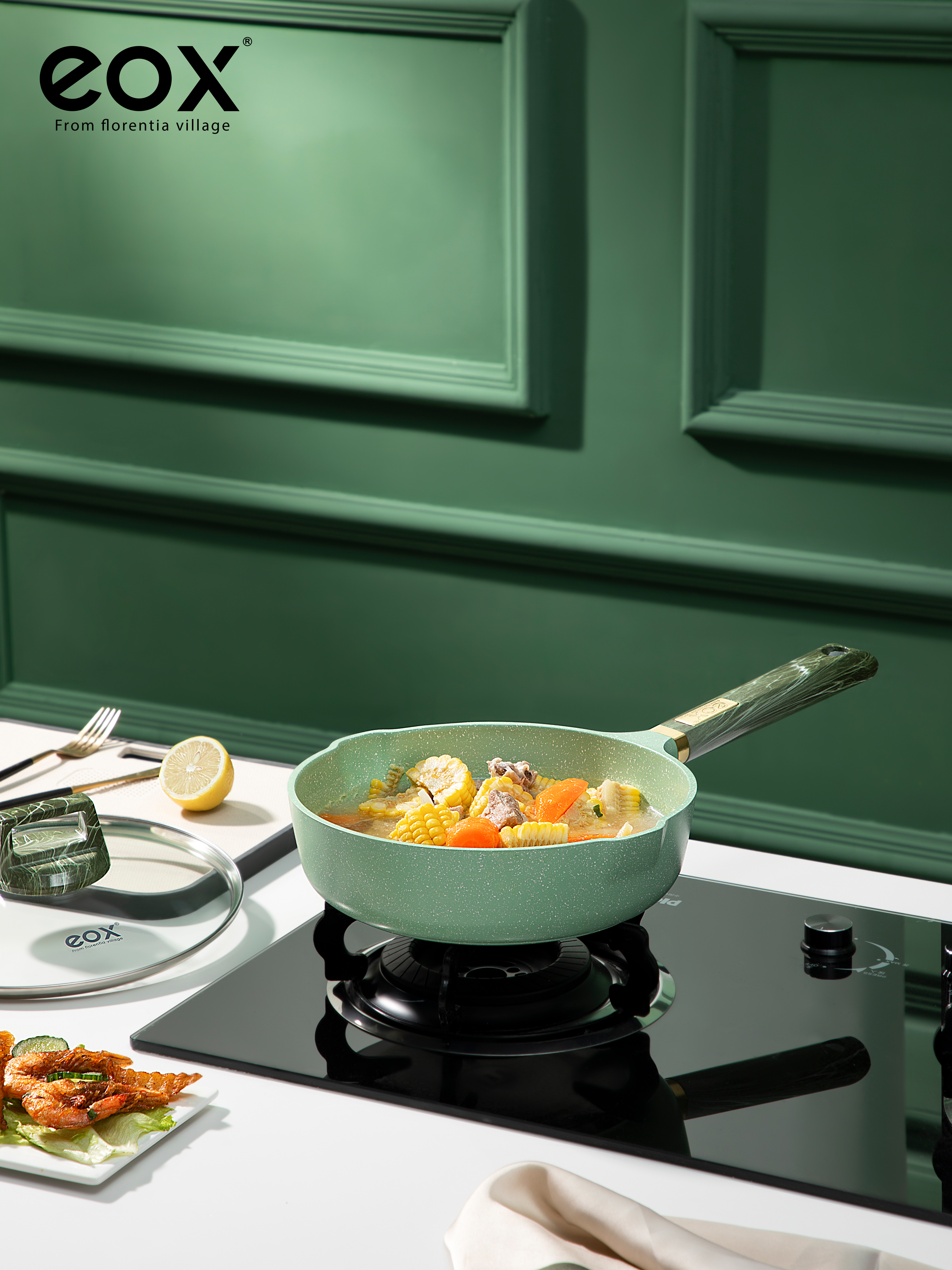 cooker，Cookware, pot, non stick pot，Kitchenware，