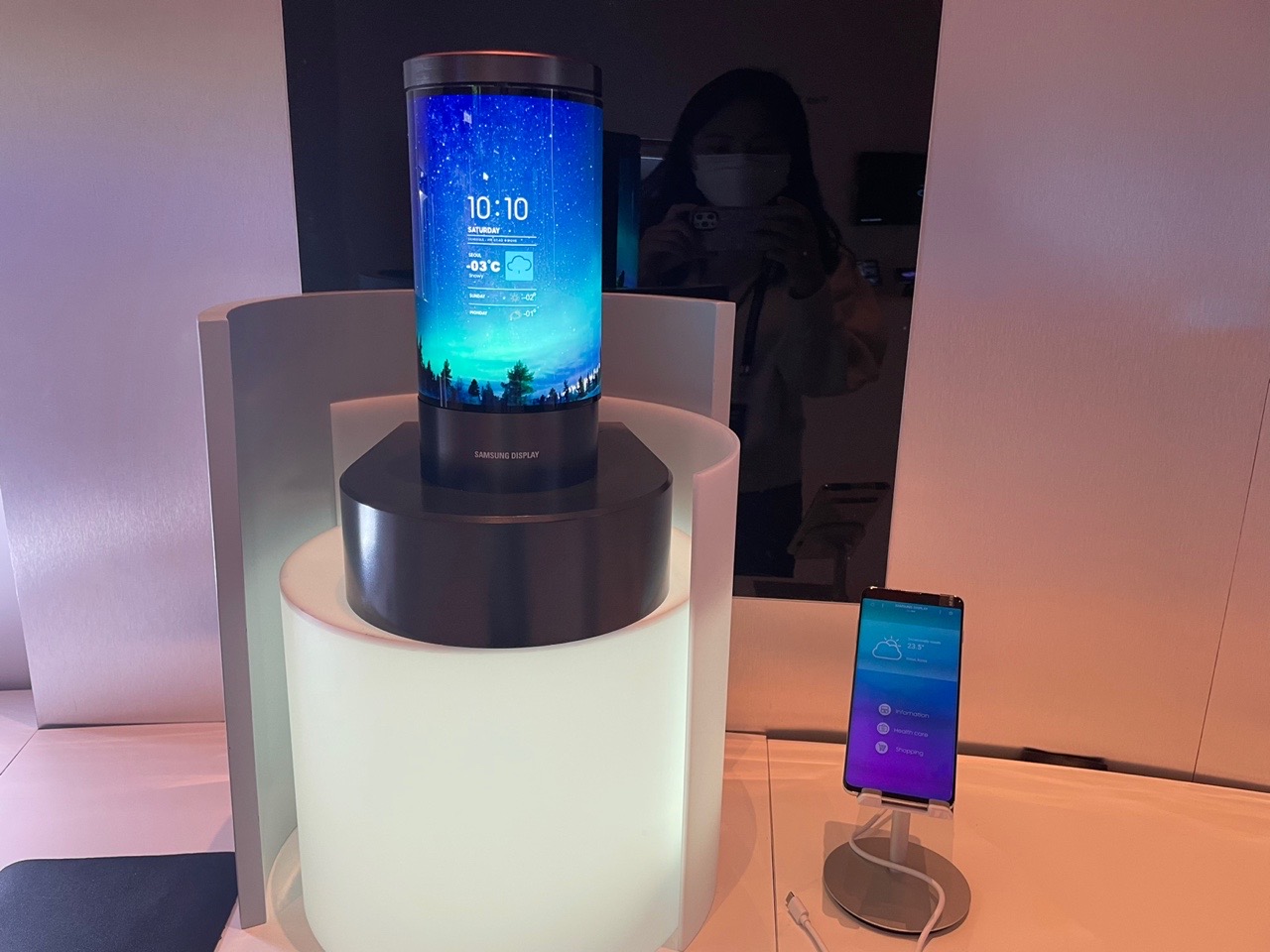 Samsung，intelligence，Digital，Collapse screen，