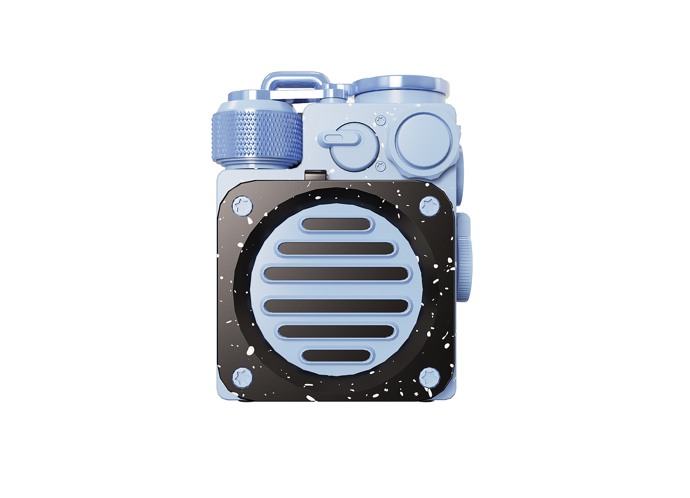 Elvis Presley sound keyshot rendering，