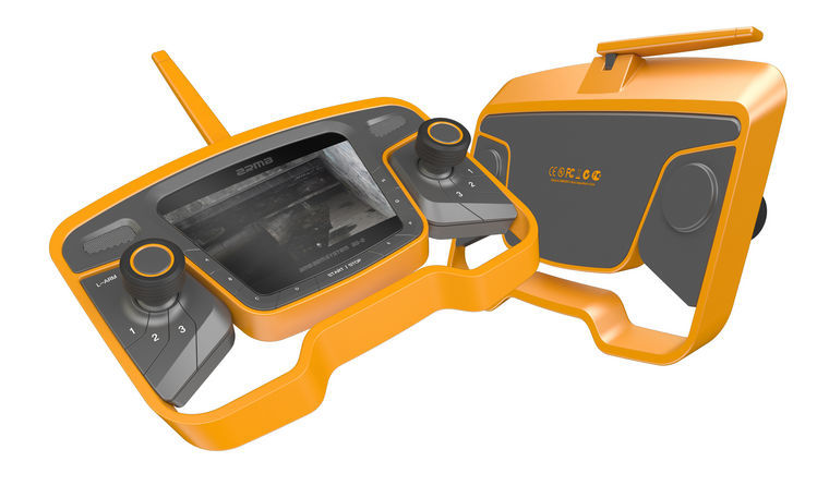 industrial design，Engineering equipment，excavating machinery，Driverless，robot，