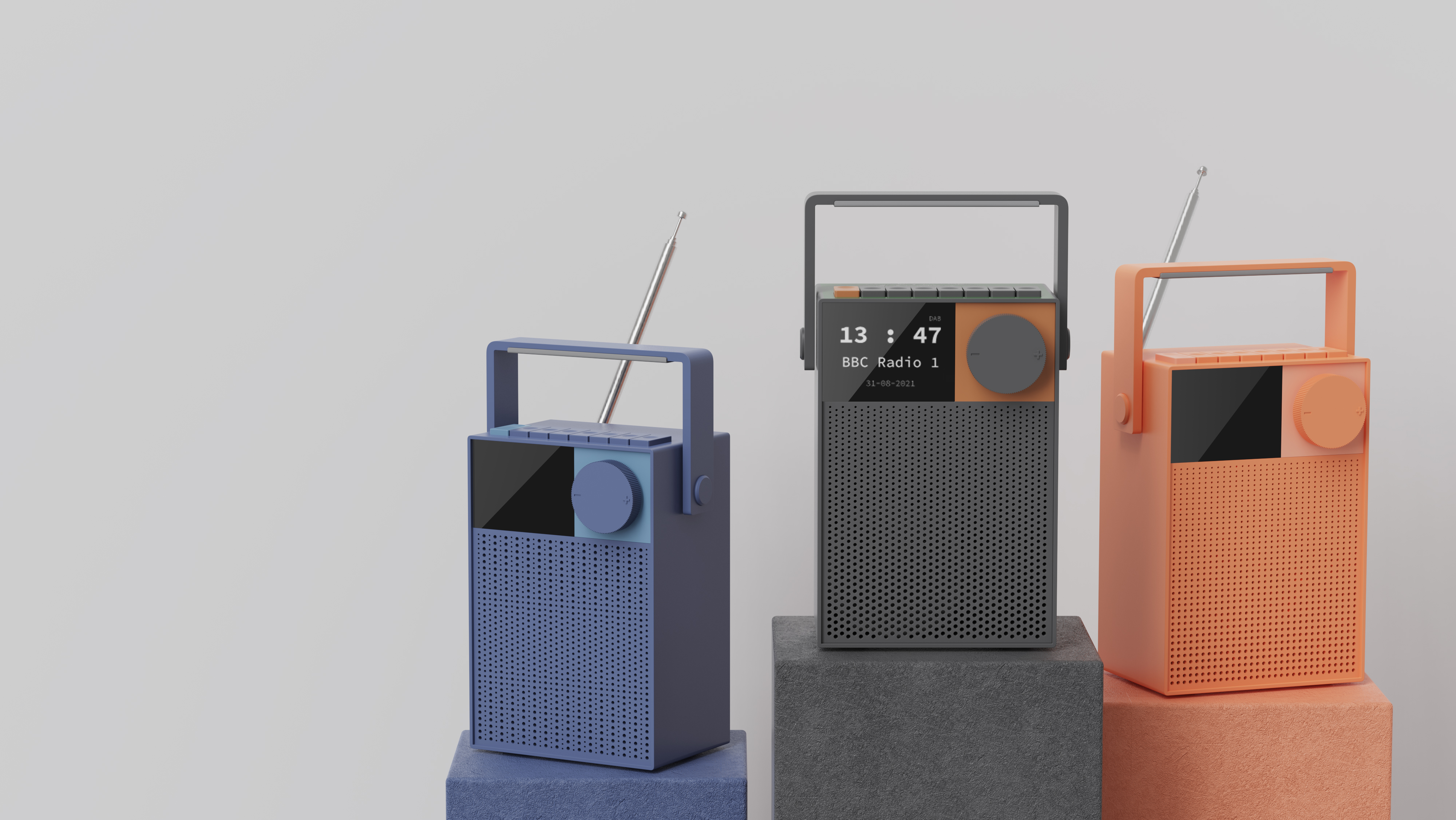 radio，loudspeaker box，