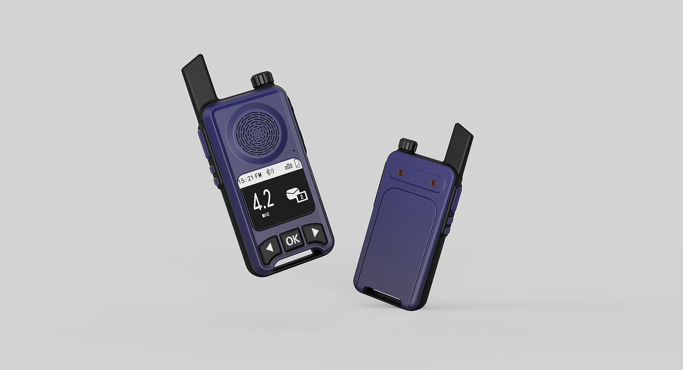 walkie-talkie，Gradual change，Portable，Hanging rope，intelligent Communication ，military，