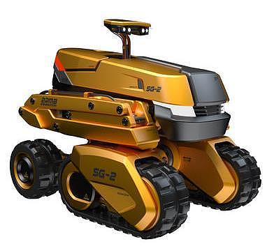 industrial design，Engineering equipment，excavating machinery，Driverless，robot，