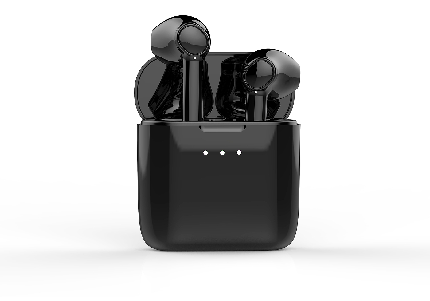 Large button semi in ear Bluetooth headset，