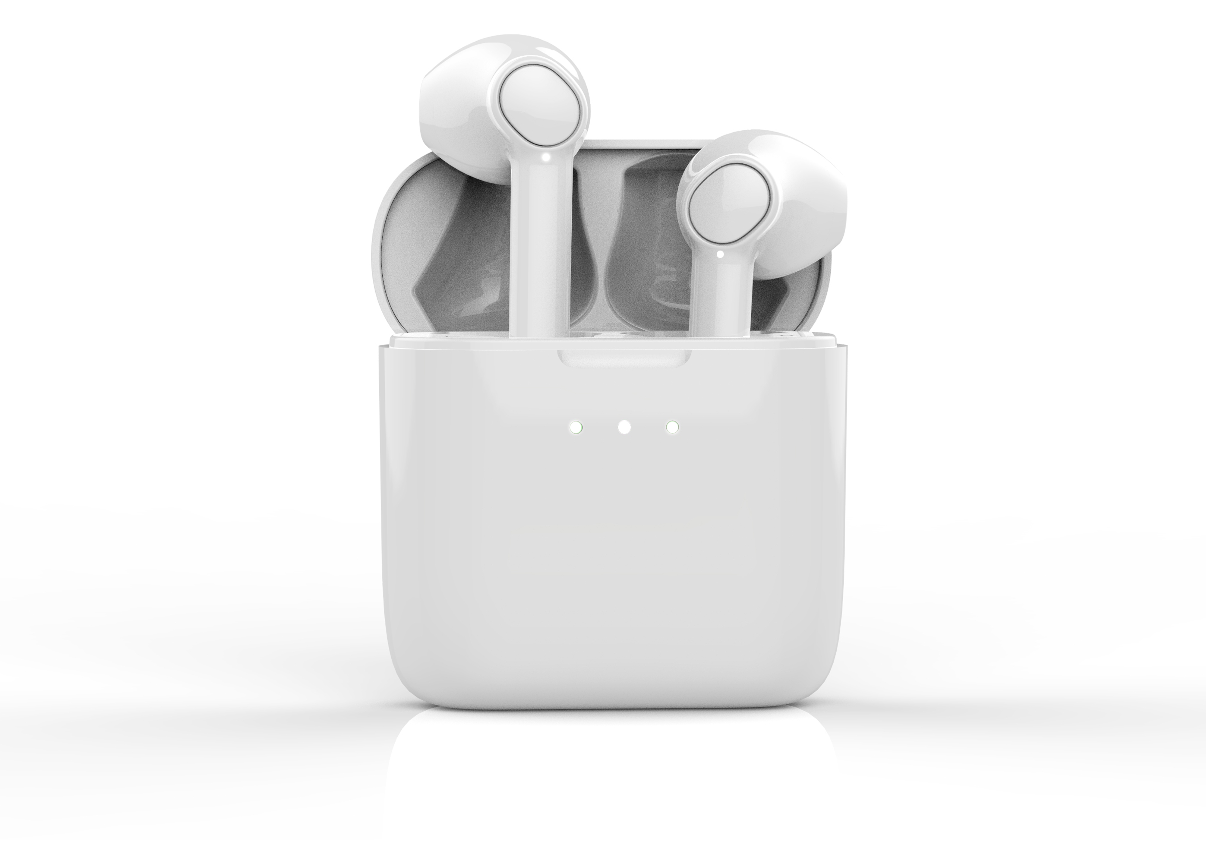 Large button semi in ear Bluetooth headset，