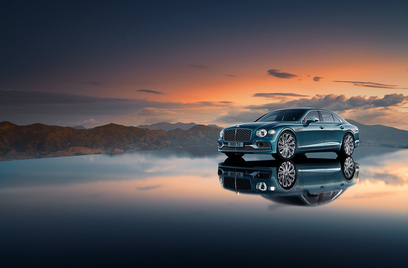 Bentley，Flying Spur，automobile，