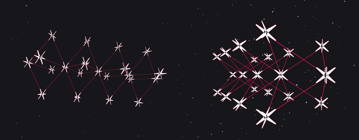 satellite，Space debris，concept，