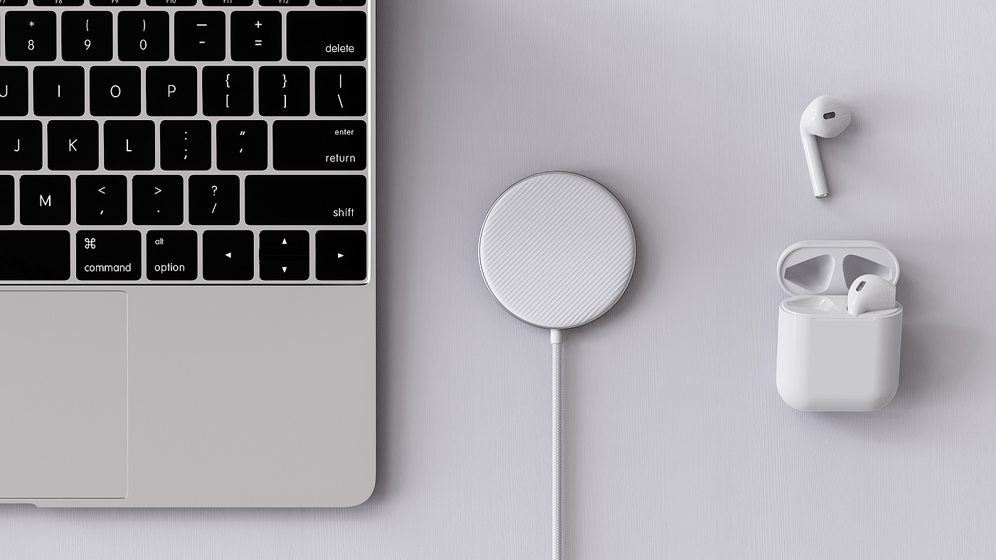 Wireless charging，Magnetic attraction，ID design，Mobile charge，3C digital，