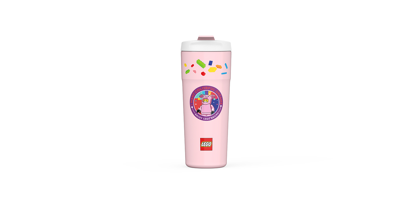 Cup pot，Lego，Pig pig，Piglet，
