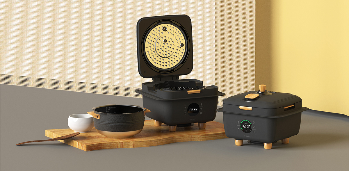 rice cooker，cooking，pot，