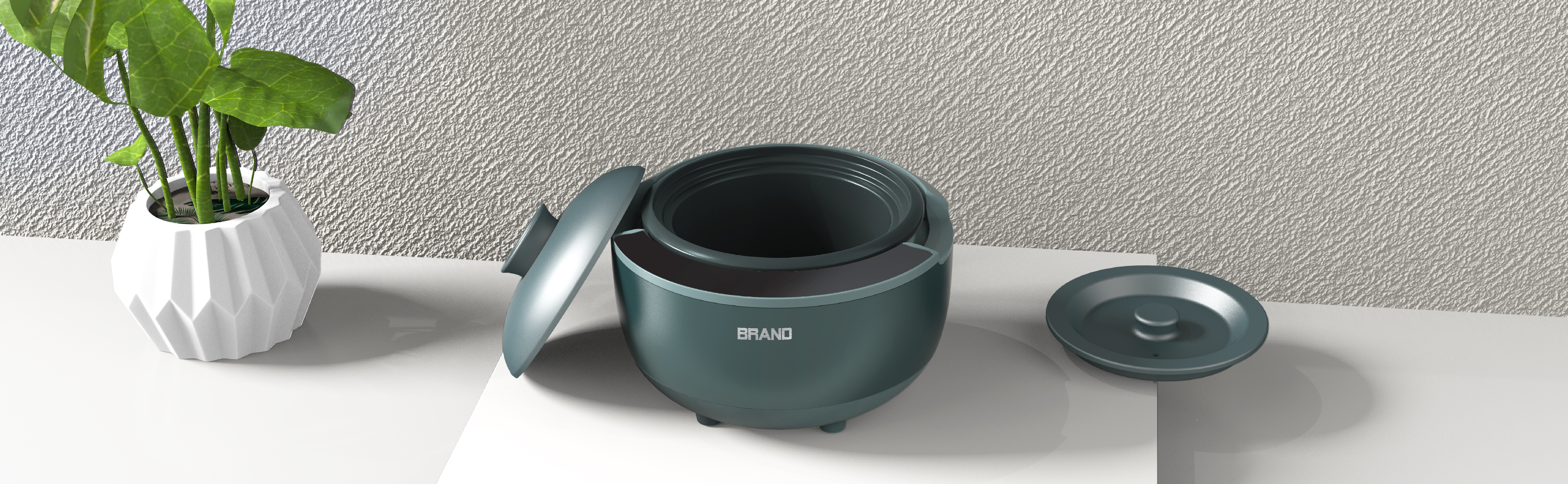 A pot with the theme of health preservation，