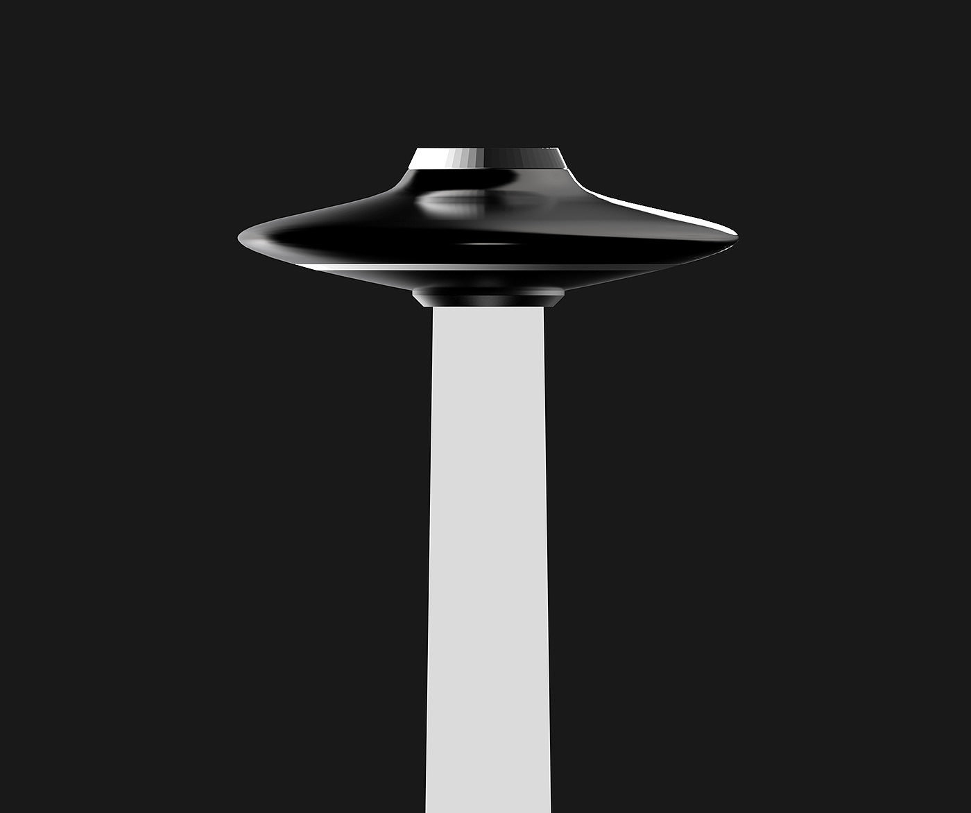 lamp，product design，airship，light beam，ufo，